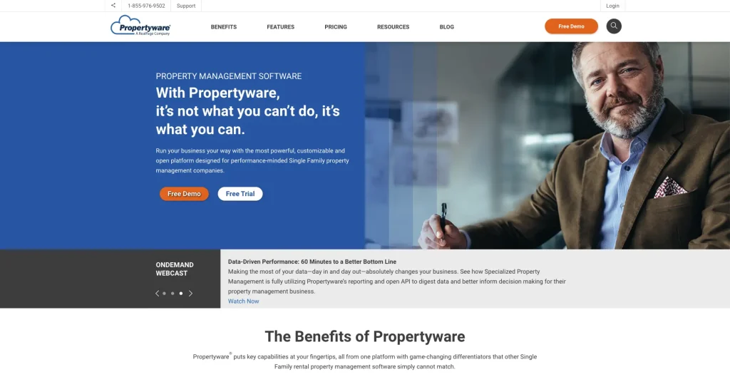 Propertyware: Best residential property management software